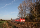 Am 26.10.2012 passiert 218 452 die Ortschaft Hohenrode.