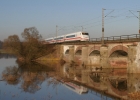 Ein unbekannter 808 am 11.02.08 am Vorfluter der Allerbrücke von Wahnebergen.