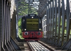 V36 005 am 12.05.08 auf der alten Weserbrücke von Hoya.